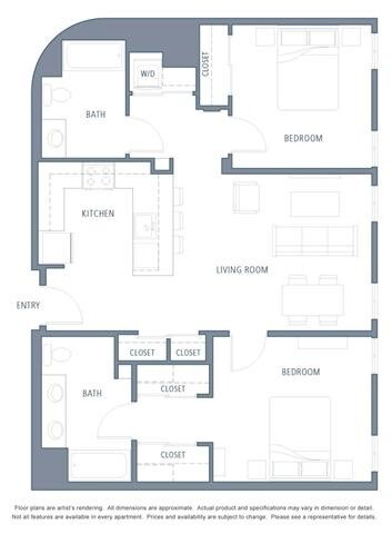 1060 2B2B 0256 floor plan